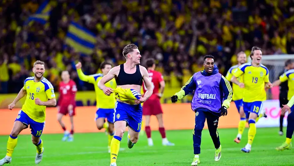 Националният отбор на Швеция