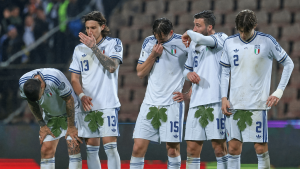 Футболисти от националния отбор на Италия