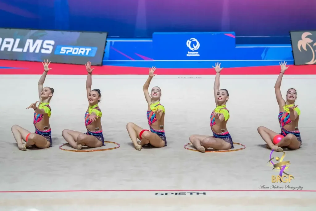 Ансамбълът ни по художествена гимнастика