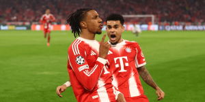 Радост на играчите на Байерн Мюнхен