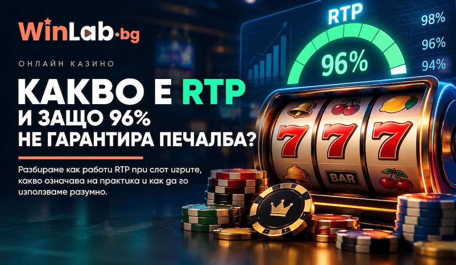 Какво означава RTP при слот игрите и защо 96% не гарантира печалба