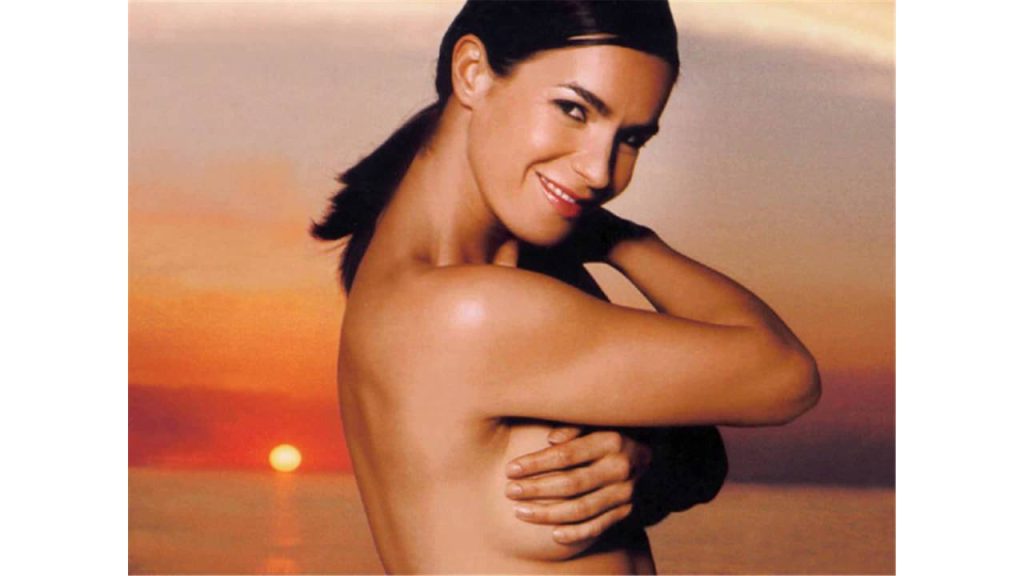 Катарина Вит на снимка от Плейбой