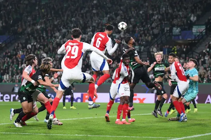 Мач между Арсенал и Спортинг Лисабон