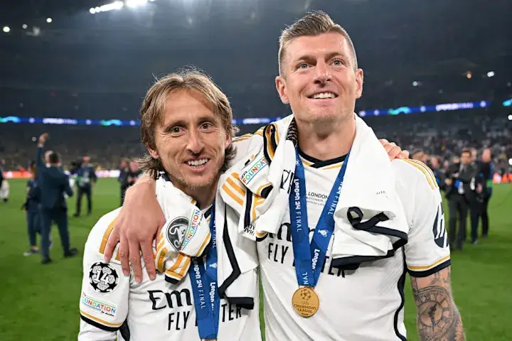 Лука Модрич и Тони Кроос